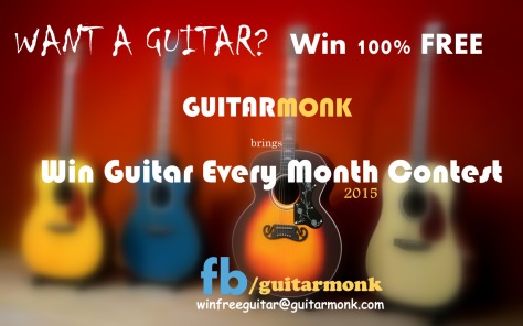 Win Free Guitar Contest January 2015